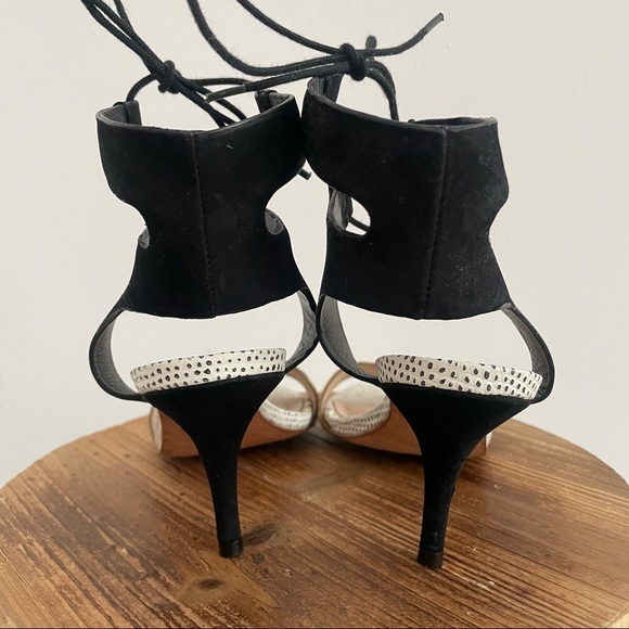 Loeffler Randall Leopard/Suede Sandals - Picture 7 of 9